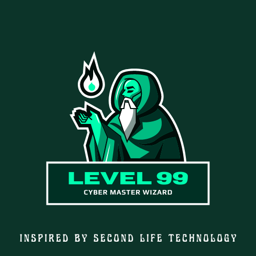 Sticker autoadeziv Second Life Technology Cyber Master Wizard